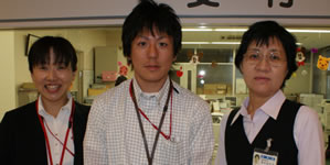 地域連携課　亀井　大向　廣畑